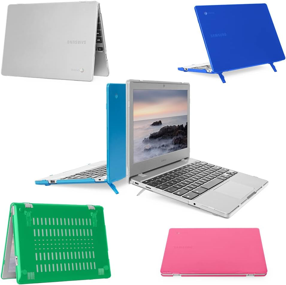 Case Compatible for 2020~2022 11.6" Samsung Chromebook 4 XE310XBA Series Laptop Computers ONLY (NOT Fitting Any Other Samsung Models) - Aqua