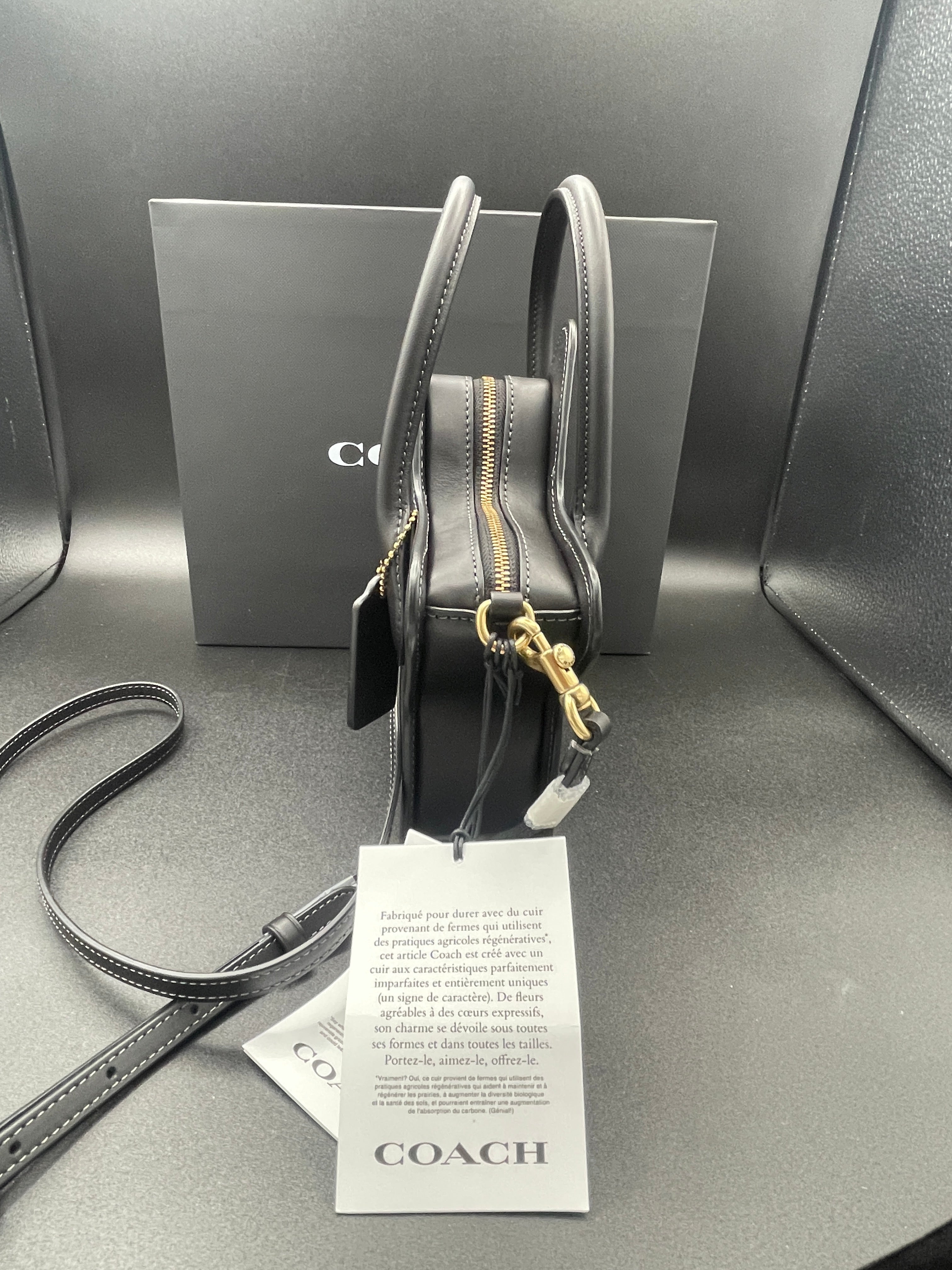 Coach Star Bag In Regenerative Leather Imported