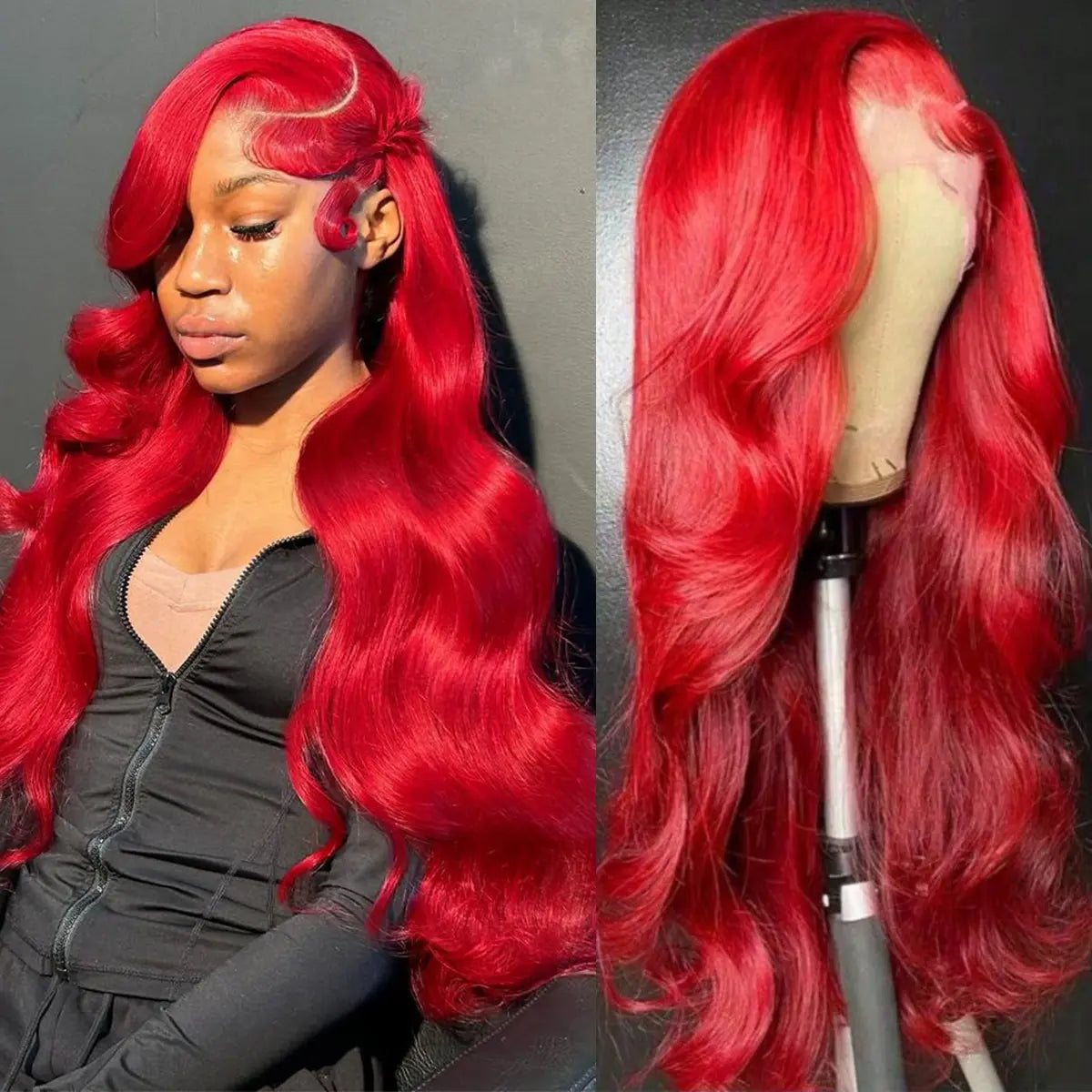 Dachic Hair 180% Density 13X6 HD Transparent 613 Blonde Straight Wigs 40 Inch Lace Frontal Hot Red Colored Human Hair Wigs 99J Burgundy Wig Brazilian Blonde Body Wave Wig 13X4 Lace Front Ginger Blonde Hair Wigs