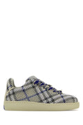 Burberry Men Embroidered Fabric Box Sneakers