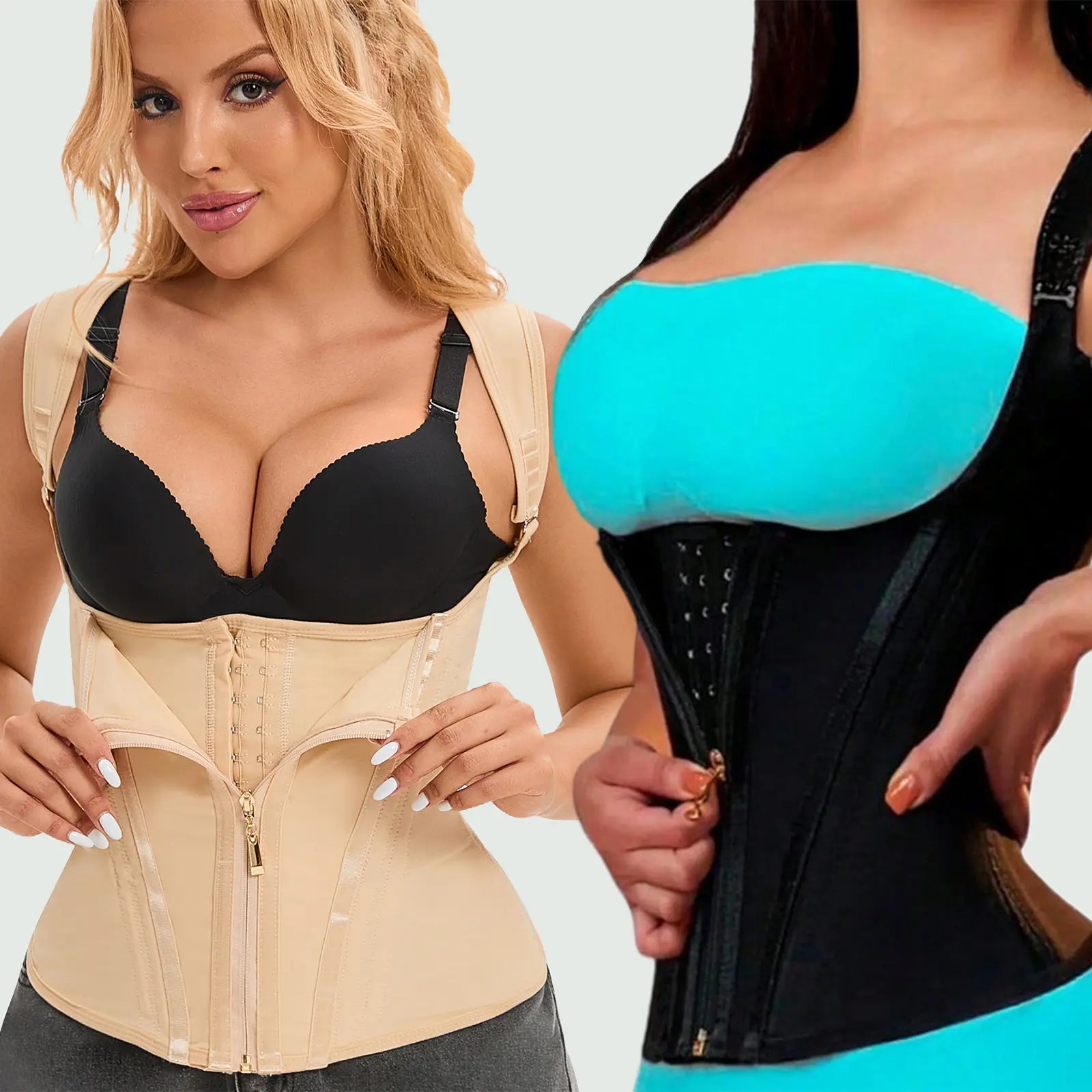 CZXMY Waist Trainer for Women, Tummy Control Sports Girdle, Workout Body Shaper with Adjustable Shoulder Strap Clothing Abdominal Binder