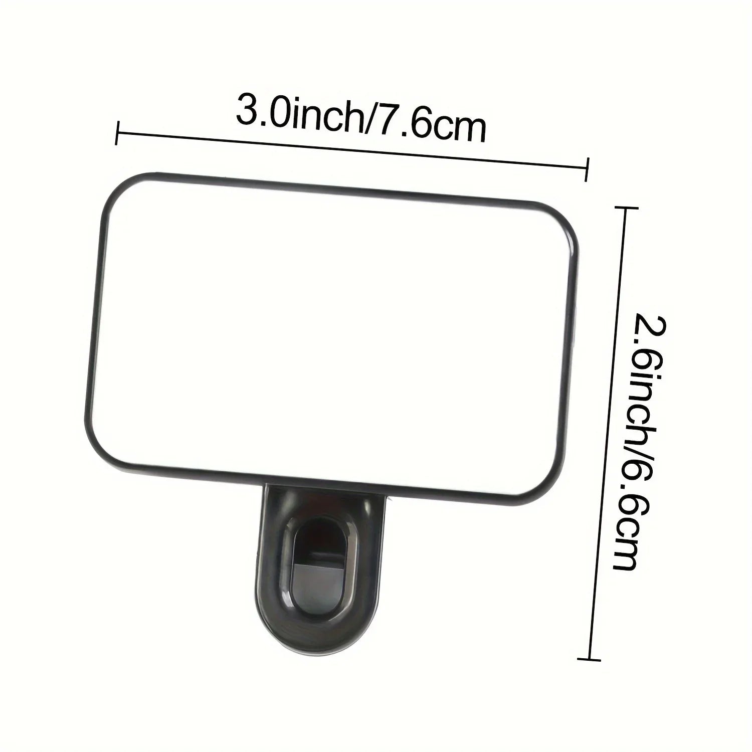 Selfie Fill Light – Mini Clip-On LED, Rechargeable, 3 Color Modes & Adjustable Brightness for Phones & Computers