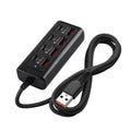 [8-Terminal Station Fast Charging USB Hub] Equipped with 4 USB and 4 PD Ports | 25W Fast Charging, Suitable for Computers