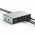8K60Hz 4K144Hz 2 Port USB 3.0 KVM Switch Displayport 1.4 with All Input Cables, Digital Display for Two Computers Sharing One Monitor