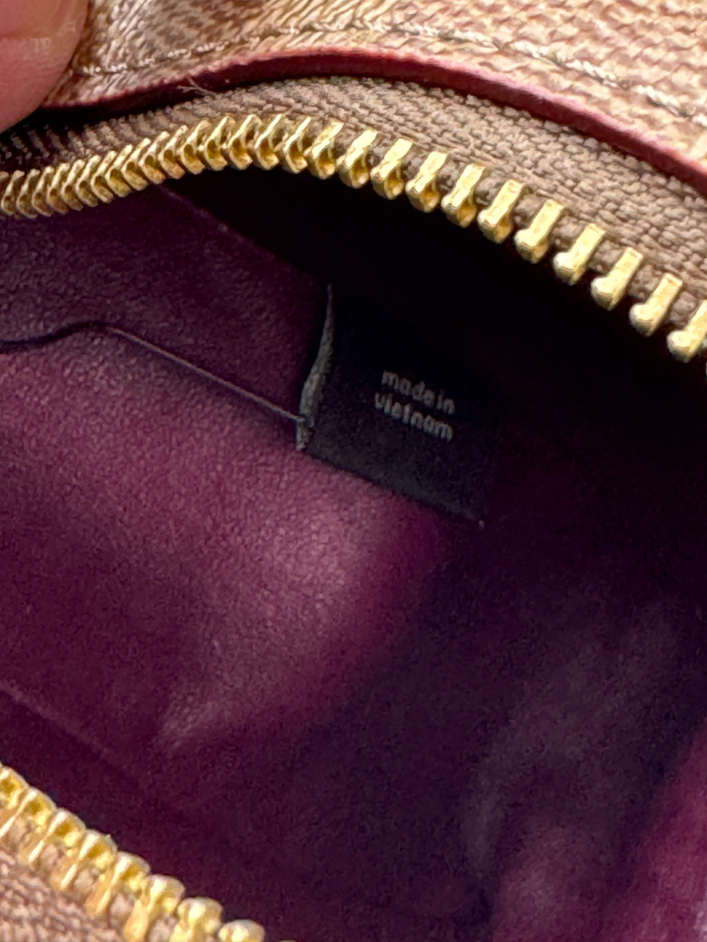 Coach Rexy Bag In Signature Canvas Imported With Keychain
