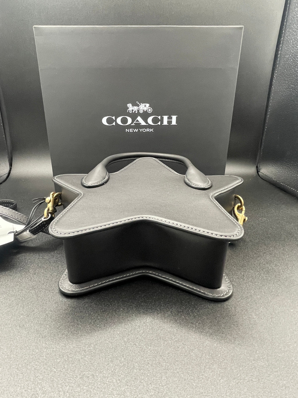 Coach Star Bag In Regenerative Leather Imported