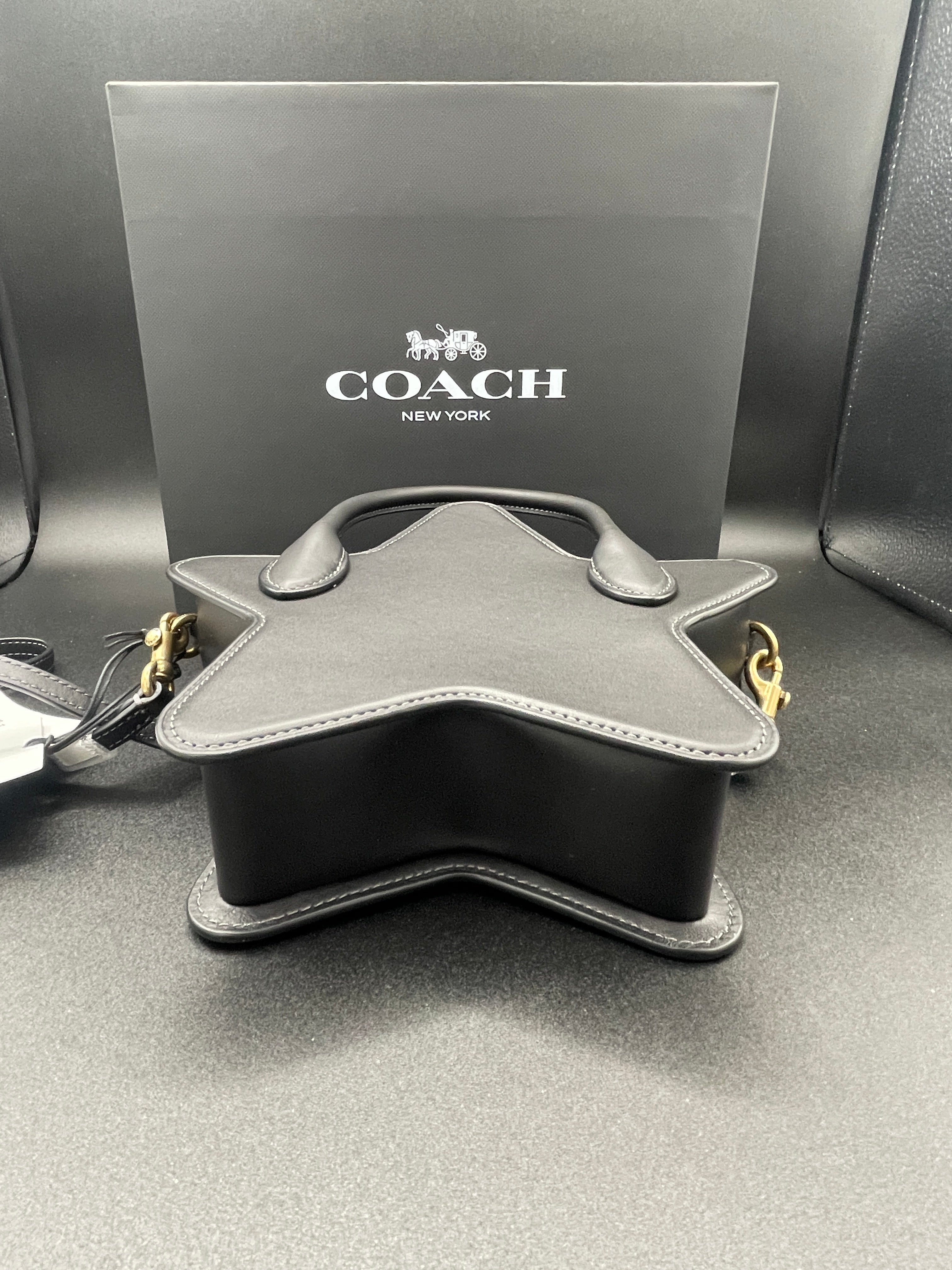 Coach Star Bag In Regenerative Leather Imported