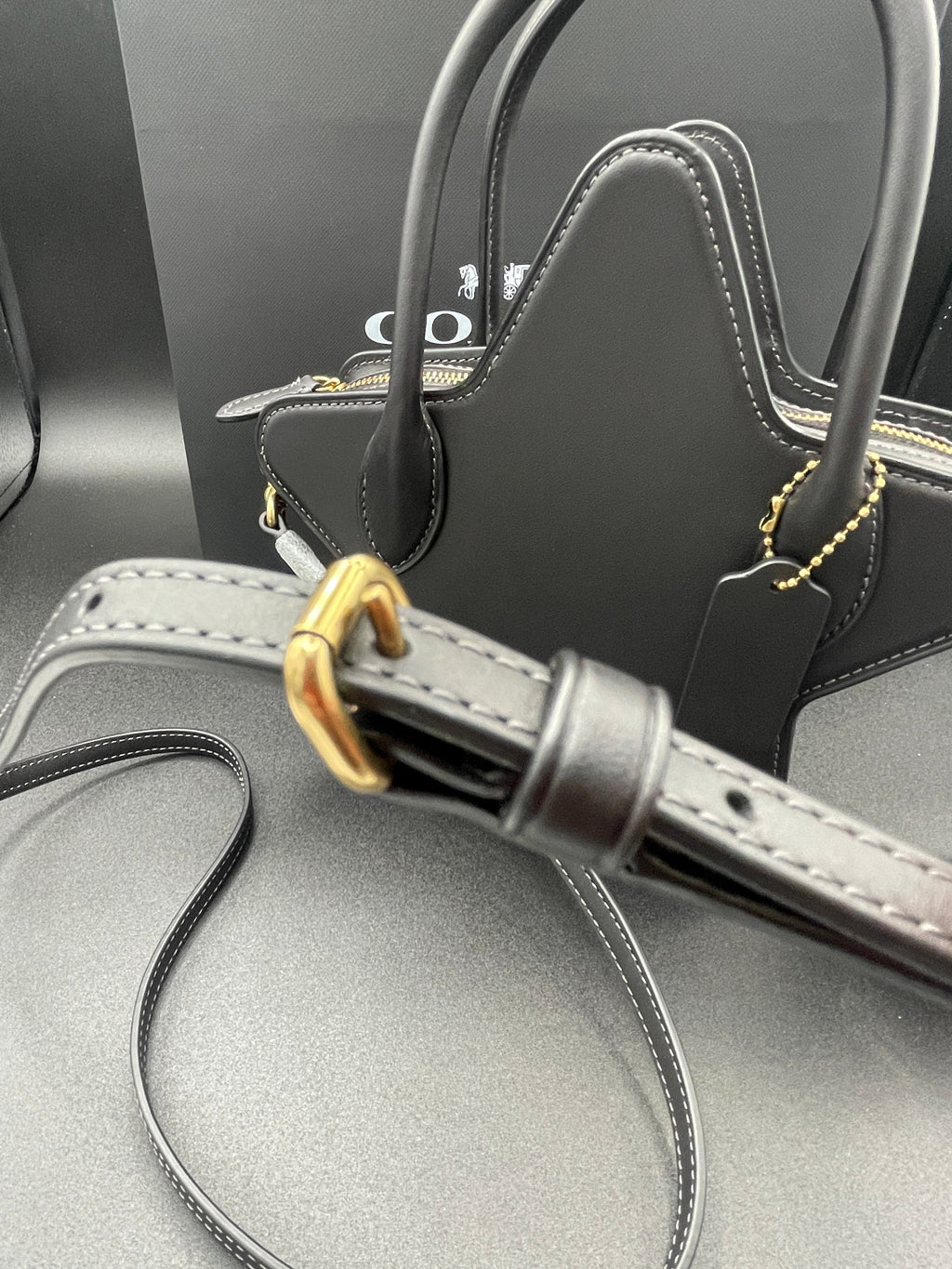 Coach Star Bag In Regenerative Leather Imported