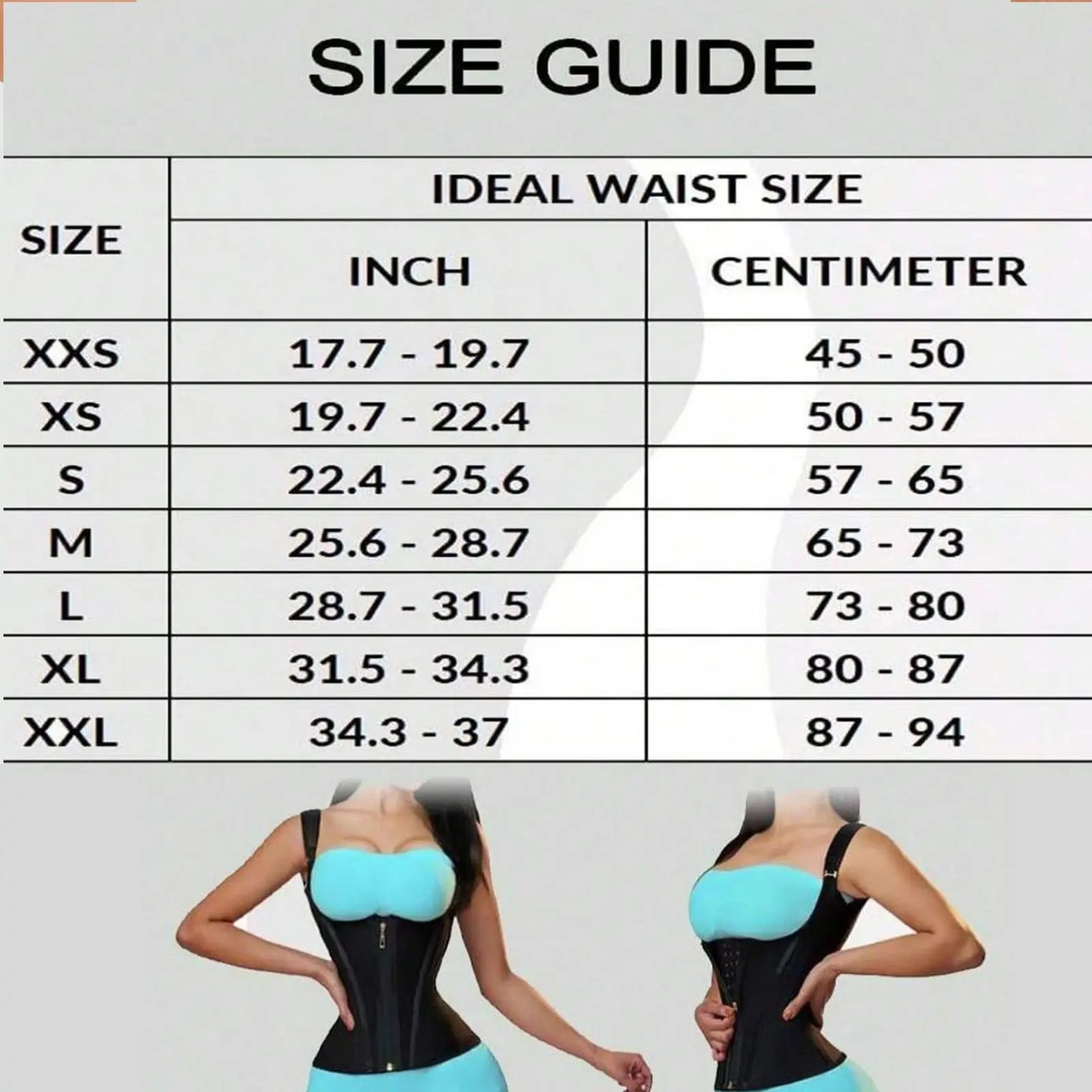 CZXMY Waist Trainer for Women, Tummy Control Sports Girdle, Workout Body Shaper with Adjustable Shoulder Strap Clothing Abdominal Binder