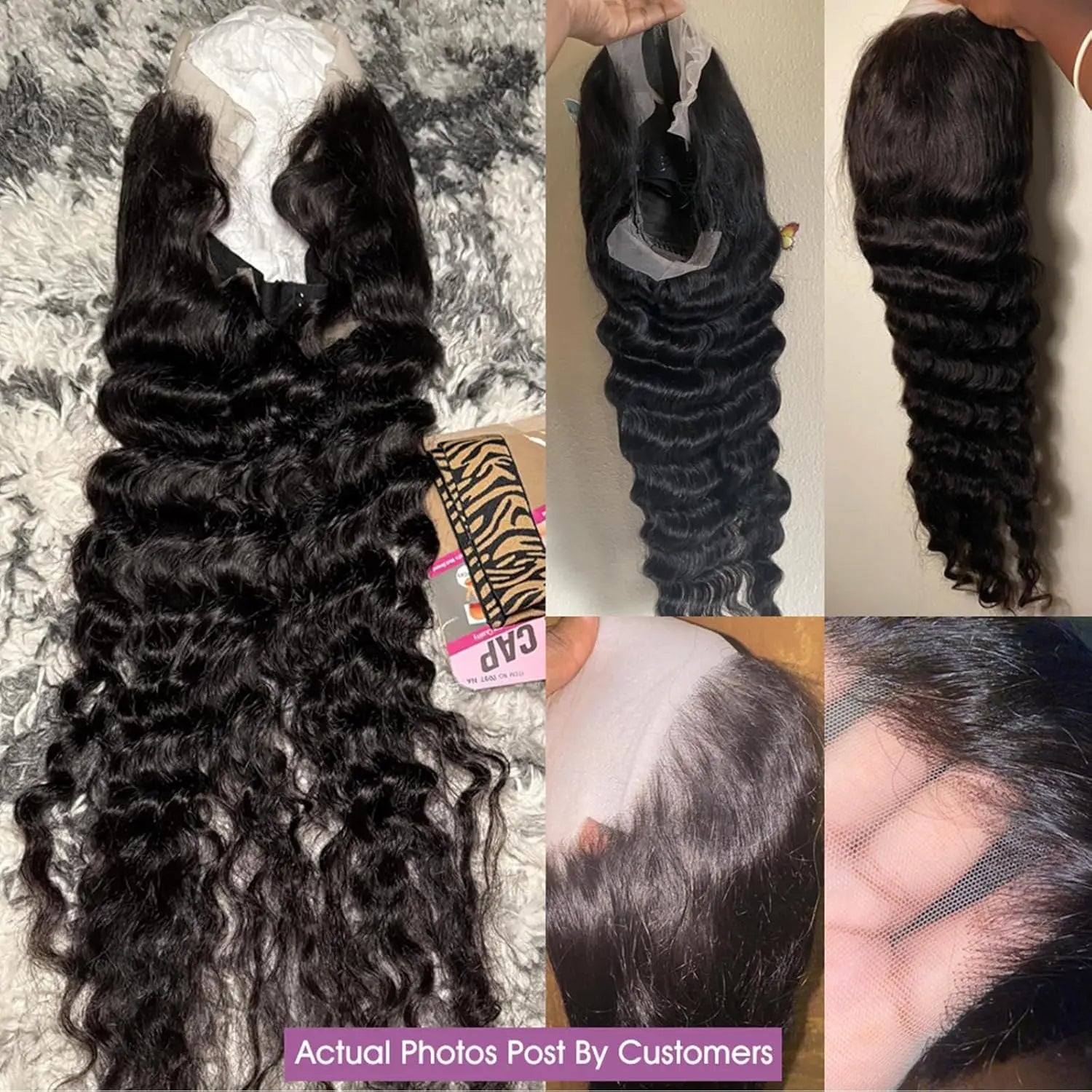Bling Hair 36Inch 38Inch Deep Wave 13X6 Lace Frontal Wig Deep Curly Human Hair Wigs for Women Brazilian 13X4 Water Wave Lace Front Wig Pre Plucked Brazilian 13X6 Deep Wave Lace Front Wig Pre Plucked Lace Frontal Wig Backtoschool