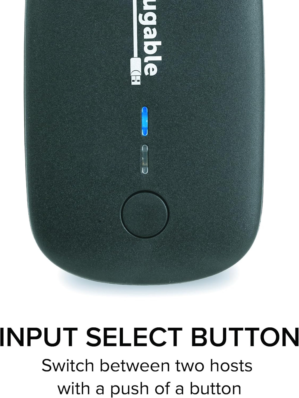 USB 2.0 Sharing Switch for One-Button USB Device Port Sharing between Two Computers (A/B Dual Computer Switch)