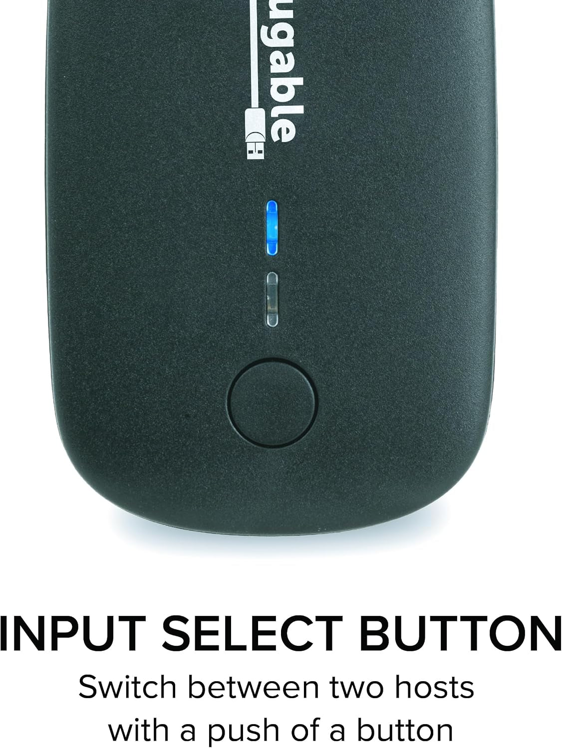 USB 2.0 Sharing Switch for One-Button USB Device Port Sharing between Two Computers (A/B Dual Computer Switch)