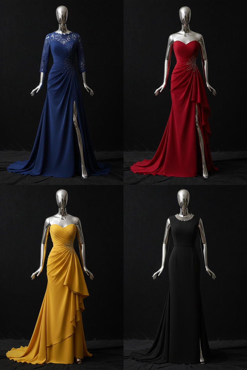 Dresses, Women'S Dresses, European and American Banquet Evening Dress, Bridesmaid Dress